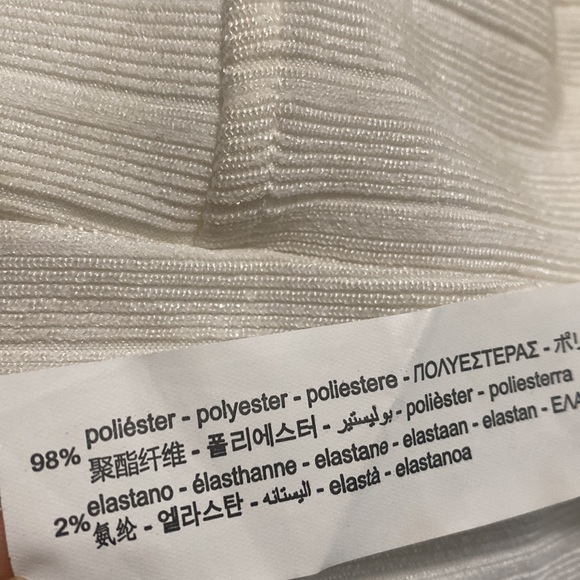 Zara Faux Wrap Crop Top - Picture 9 of 9